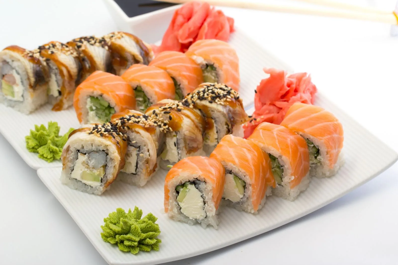 Premium assorted sushi platter at Mayaki Sushi & Izakaya, a Japanese Restaurant in Davenport